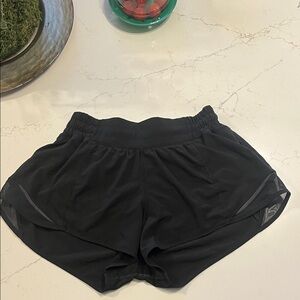 lululemon athletica Black Women's Athletic Running Shorts